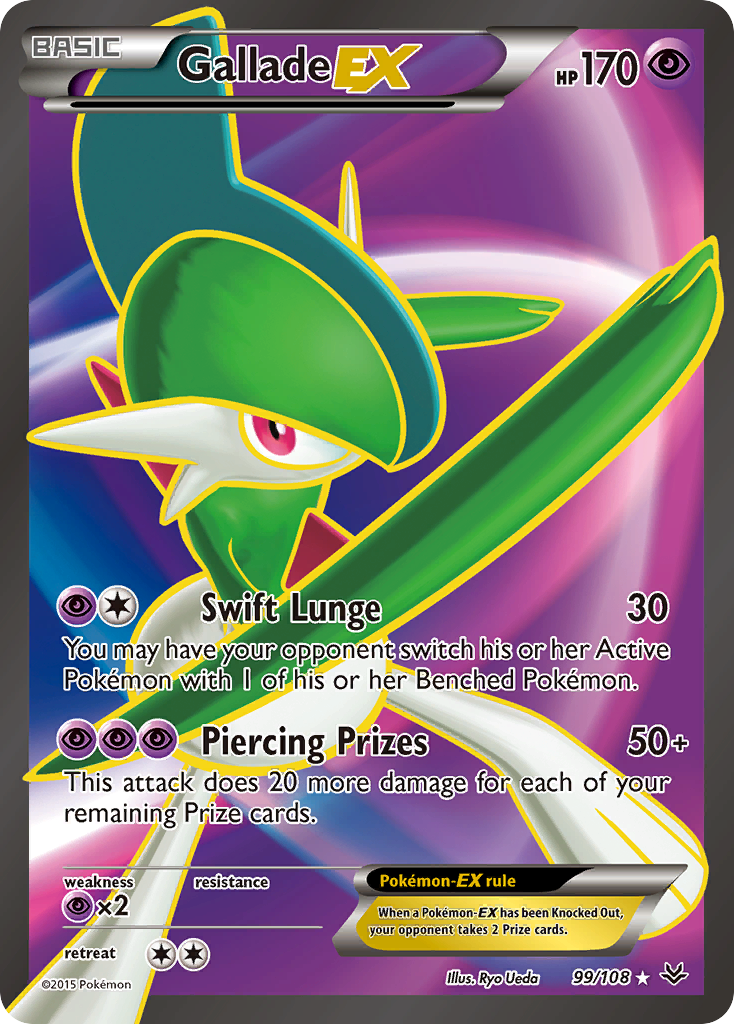 Gallade EX (99/108) [XY: Roaring Skies] | Clutch Gaming