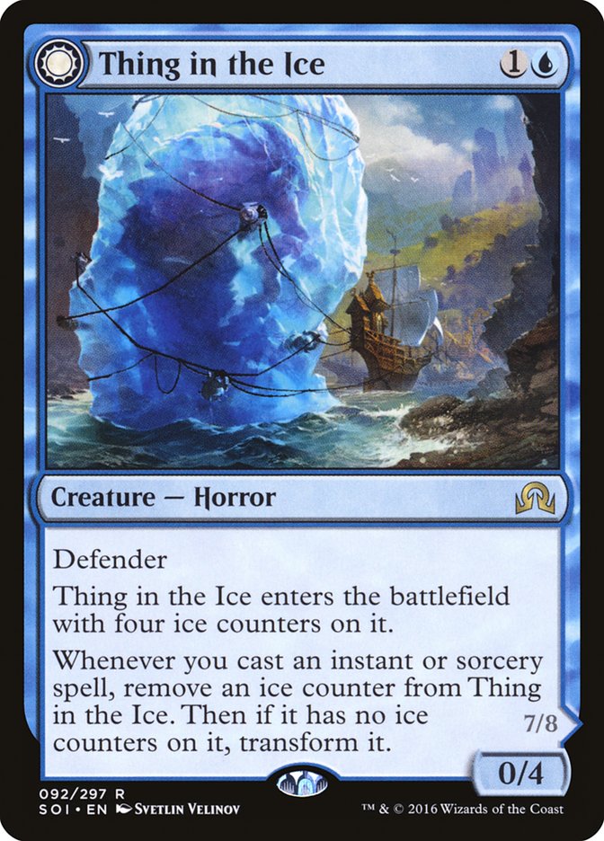 Thing in the Ice // Awoken Horror [Shadows over Innistrad] | Clutch Gaming