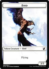 Bird (002) // Sculpture Double-Sided Token [Commander 2019 Tokens] | Clutch Gaming