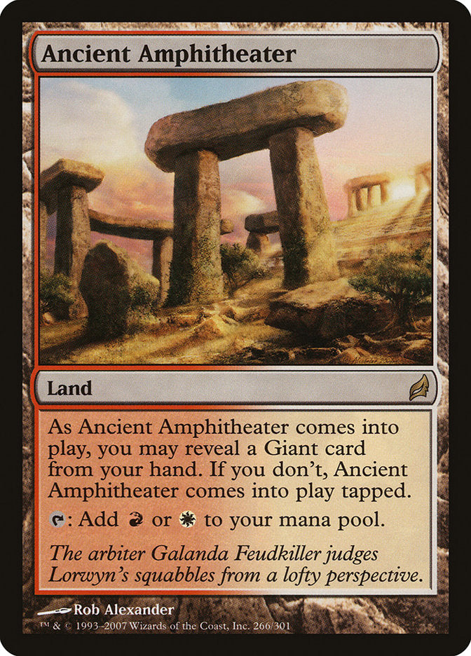 Ancient Amphitheater [Lorwyn] | Clutch Gaming