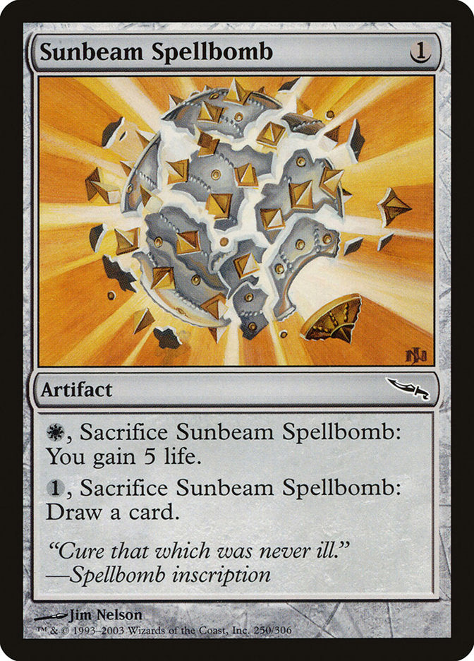 Sunbeam Spellbomb [Mirrodin] | Clutch Gaming