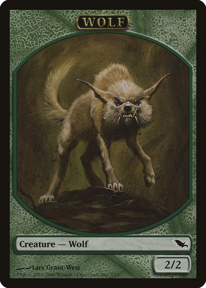 Wolf Token [Shadowmoor Tokens] | Clutch Gaming