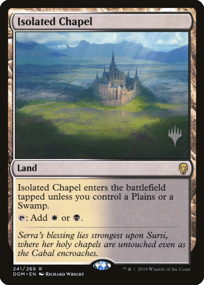 Isolated Chapel (Promo Pack) [Dominaria Promos] | Clutch Gaming