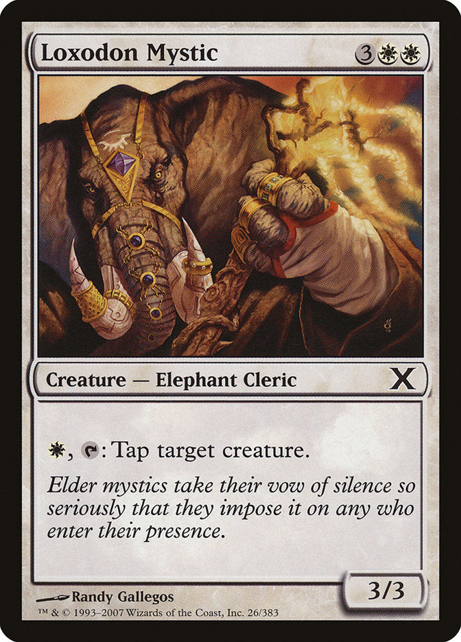 Loxodon Mystic [Tenth Edition] | Clutch Gaming