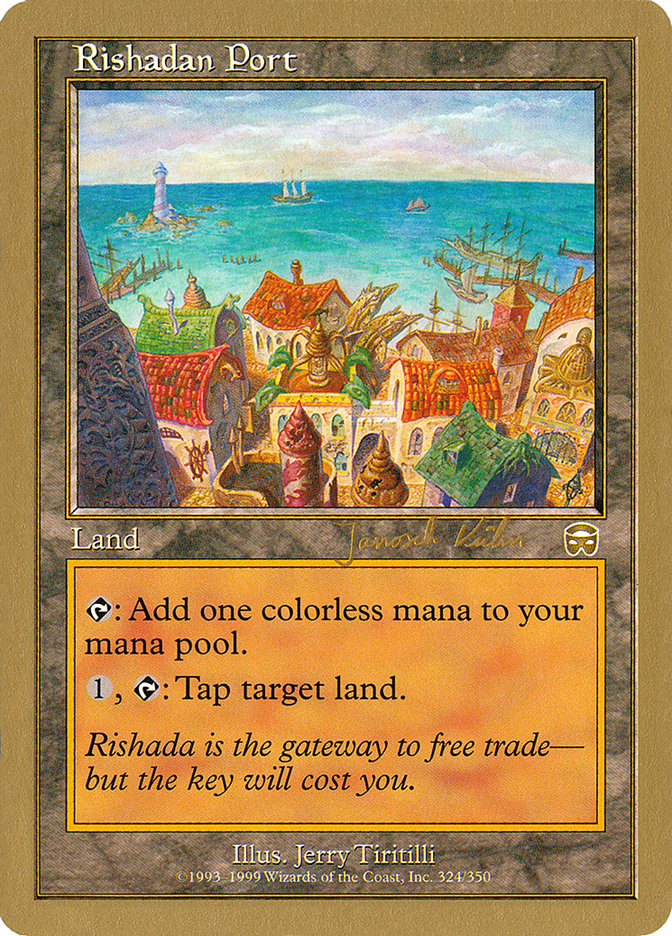 Rishadan Port (Janosch Kuhn) [World Championship Decks 2000] | Clutch Gaming