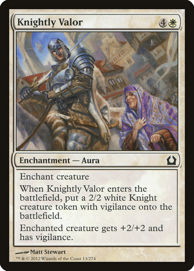 Knightly Valor [Return to Ravnica] | Clutch Gaming