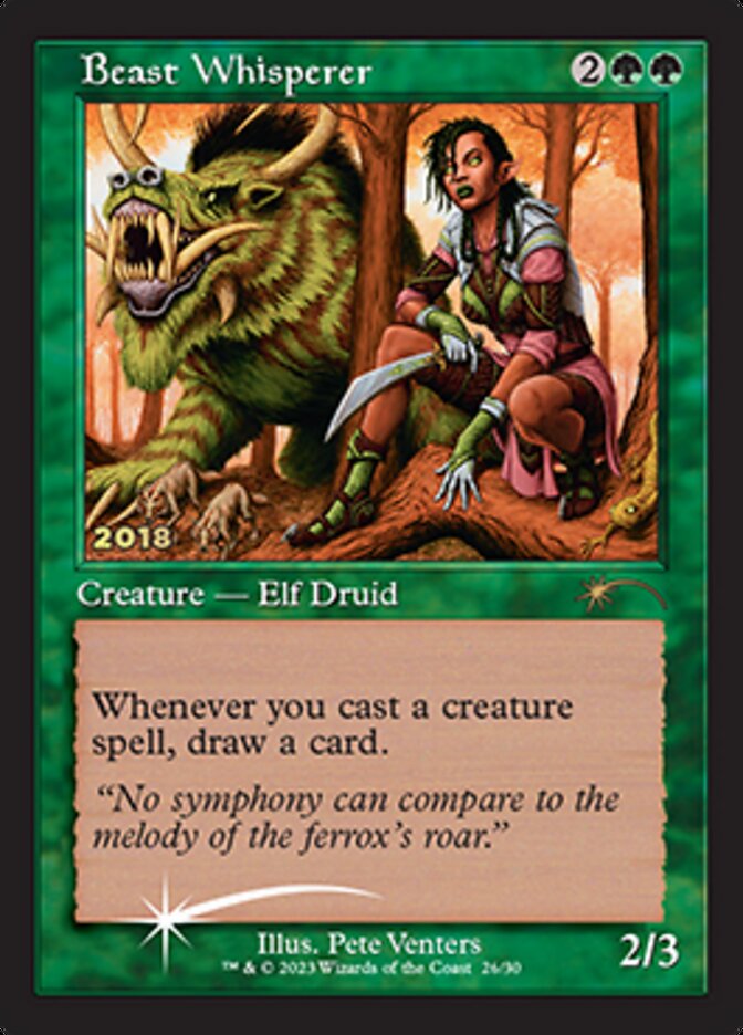 Beast Whisperer [30th Anniversary Promos] | Clutch Gaming