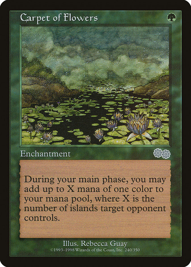 Carpet of Flowers [Urza's Saga] | Clutch Gaming