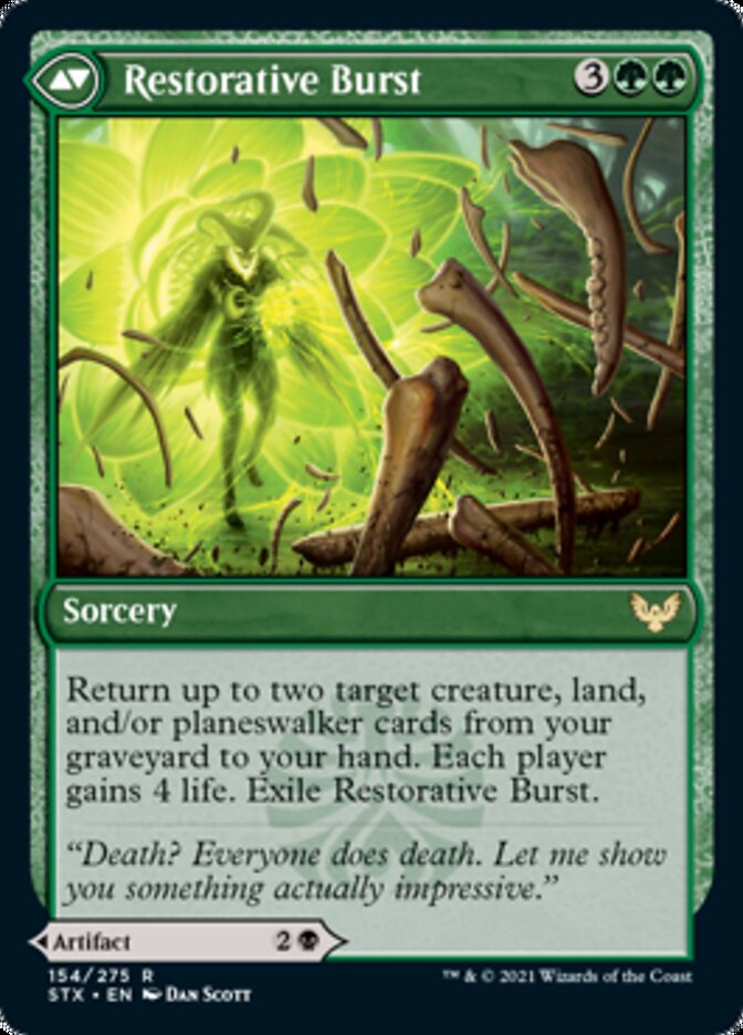 Pestilent Cauldron // Restorative Burst [Strixhaven: School of Mages] | Clutch Gaming