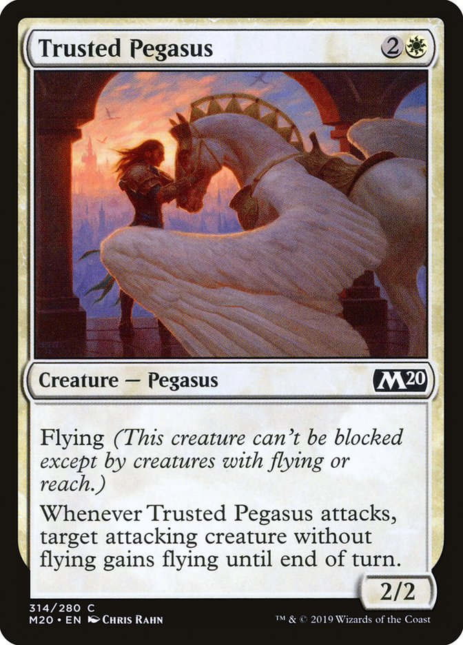 Trusted Pegasus [Core Set 2020] | Clutch Gaming