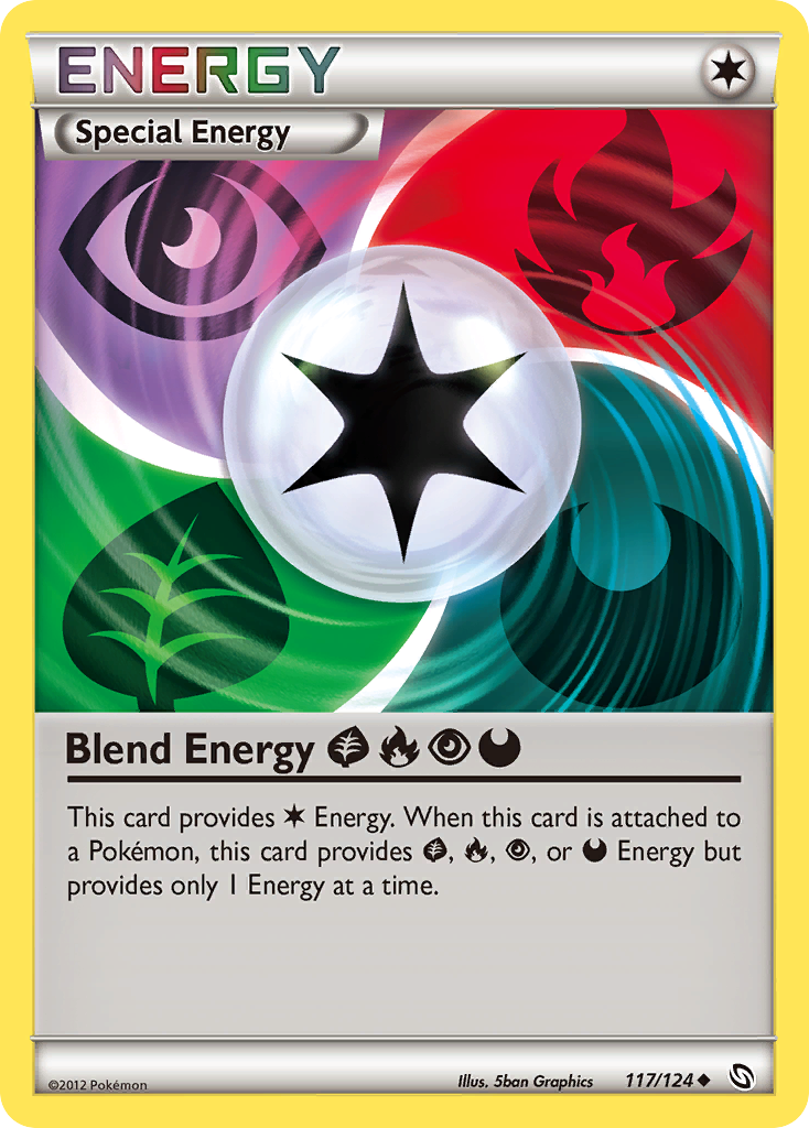 Blend Energy GrassFirePsychicDarkness (117/124) [Black & White: Dragons Exalted] | Clutch Gaming