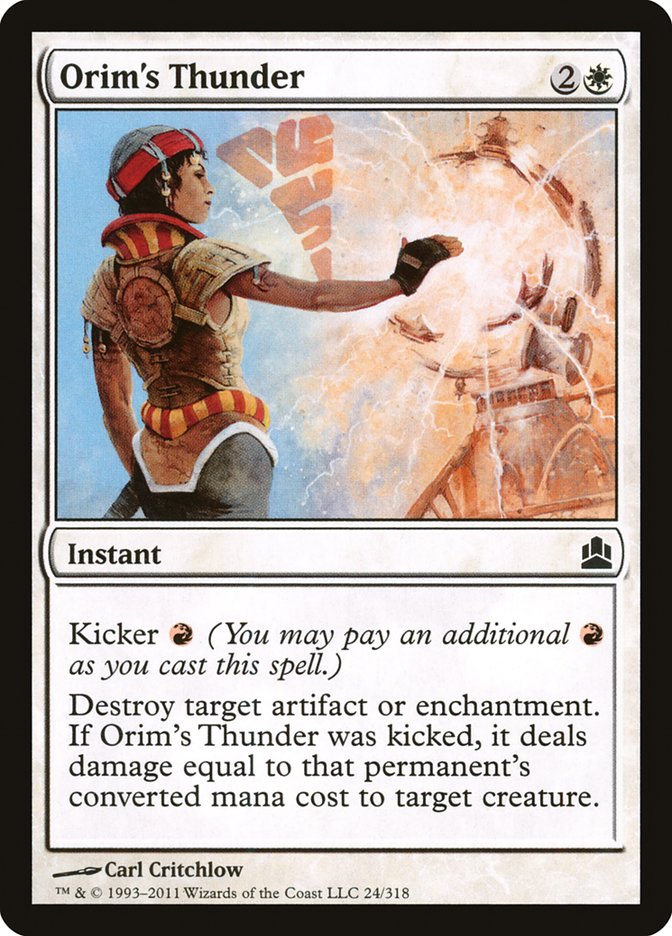 Orim's Thunder [Commander 2011] | Clutch Gaming