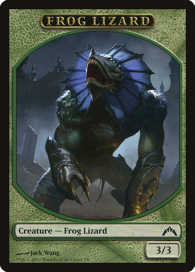 Frog Lizard Token [Gatecrash Tokens] | Clutch Gaming