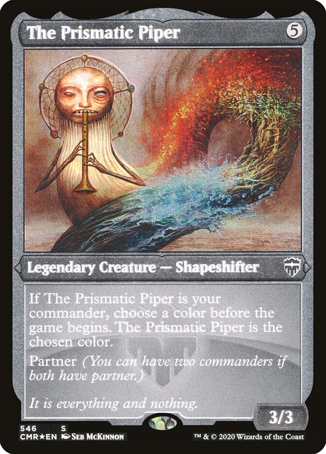 The Prismatic Piper (Etched) [Commander Legends] | Clutch Gaming