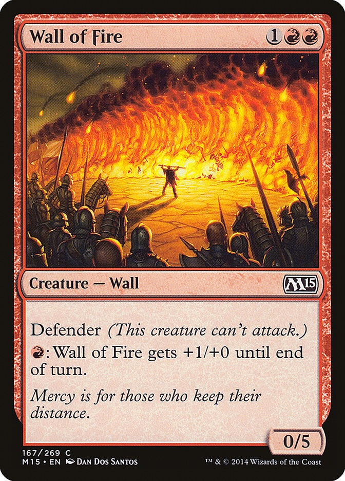 Wall of Fire [Magic 2015] | Clutch Gaming