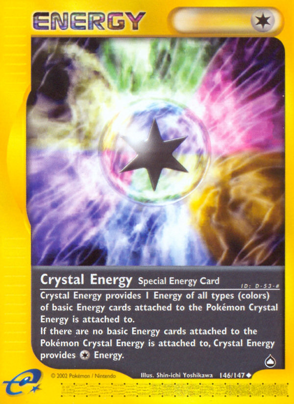 Crystal Energy (146/147) [Aquapolis] | Clutch Gaming