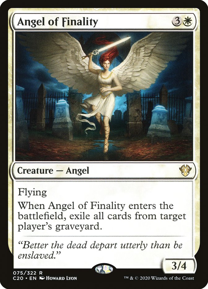 Angel of Finality [Commander 2020] | Clutch Gaming