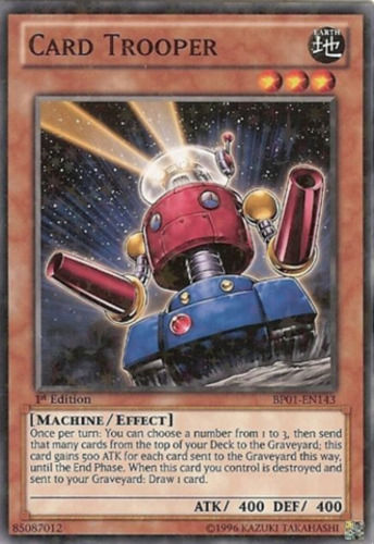 Card Trooper [BP01-EN143] Starfoil Rare | Clutch Gaming