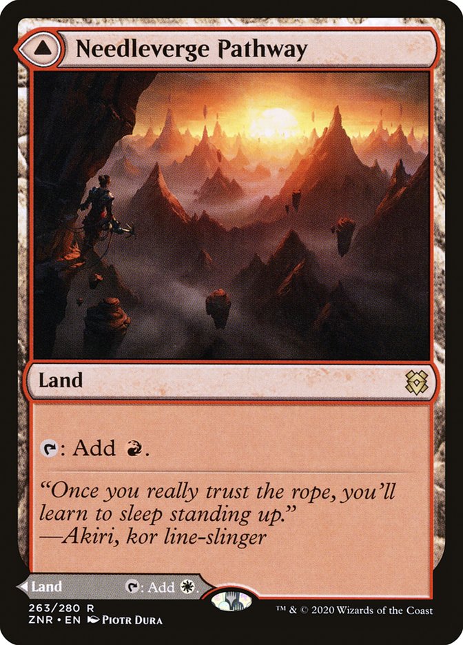 Needleverge Pathway // Pillarverge Pathway [Zendikar Rising] | Clutch Gaming