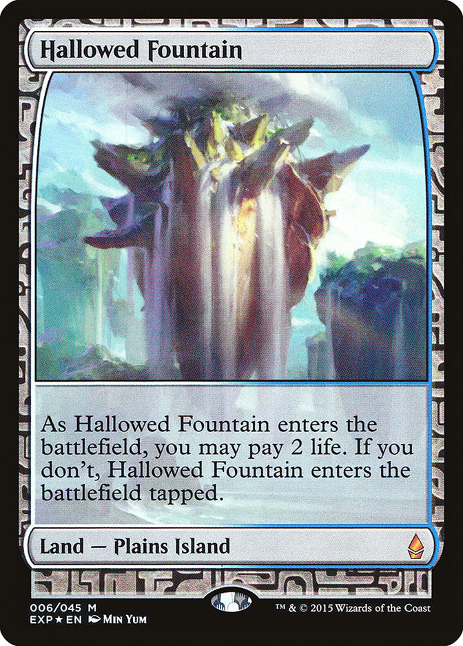 Hallowed Fountain [Zendikar Expeditions] | Clutch Gaming