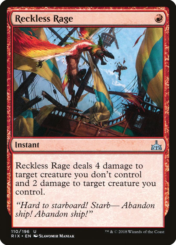 Reckless Rage [Rivals of Ixalan] | Clutch Gaming