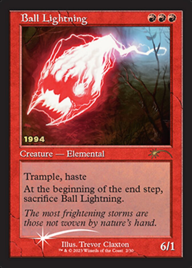 Ball Lightning [30th Anniversary Promos] | Clutch Gaming