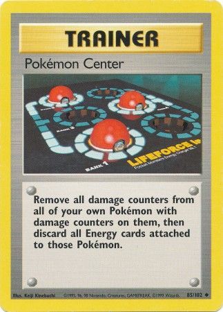 Pokemon Center (85/102) [Base Set Unlimited] | Clutch Gaming