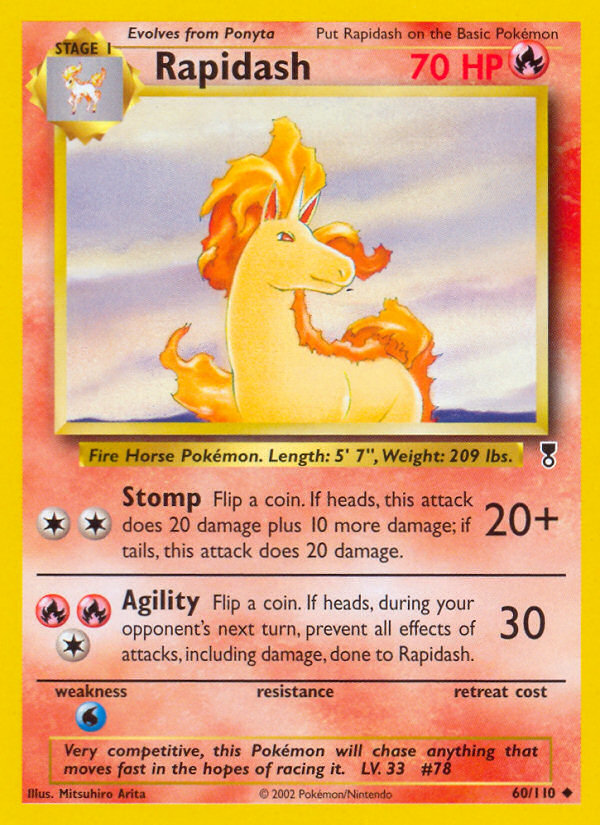 Rapidash (60/110) [Legendary Collection] | Clutch Gaming