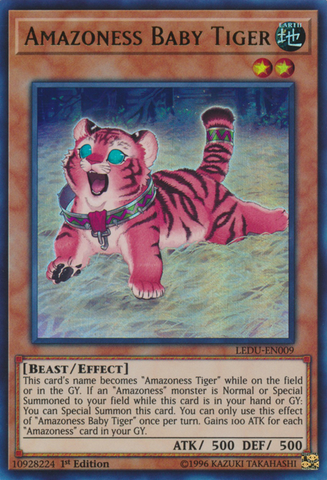 Amazoness Baby Tiger [LEDU-EN009] Ultra Rare | Clutch Gaming