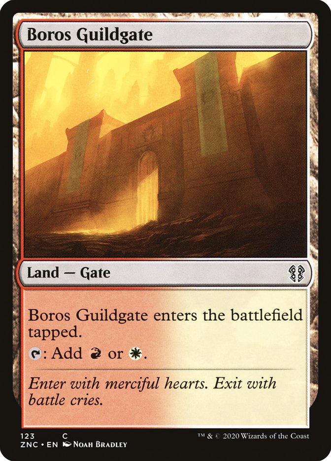 Boros Guildgate [Zendikar Rising Commander] | Clutch Gaming