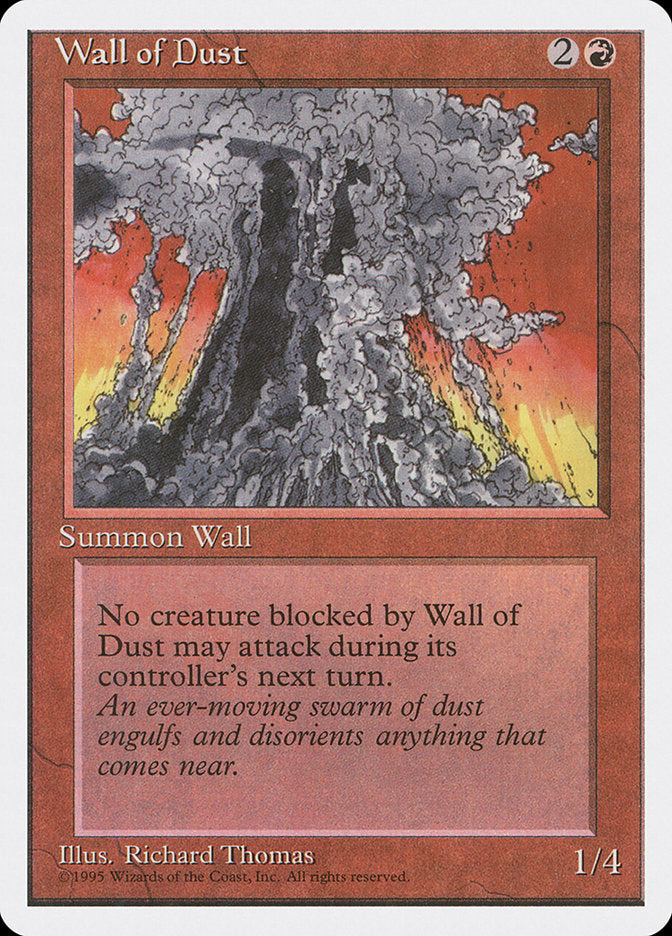 Wall of Dust [Fourth Edition] | Clutch Gaming