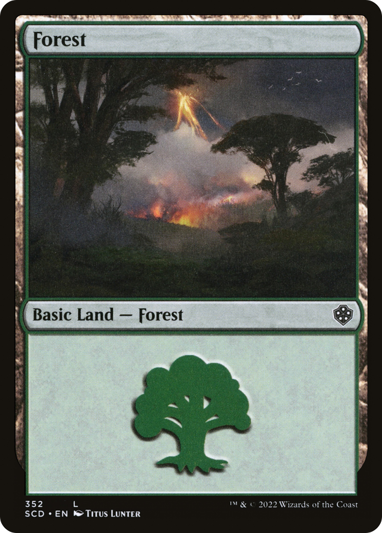 Forest (352) [Starter Commander Decks] | Clutch Gaming