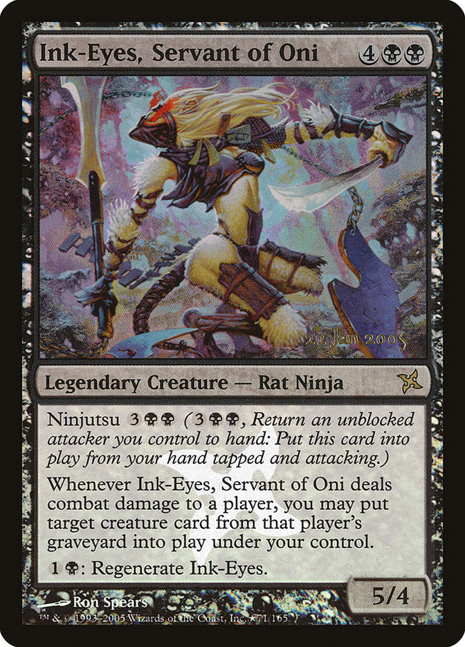 Ink-Eyes, Servant of Oni [Betrayers of Kamigawa Promos] | Clutch Gaming