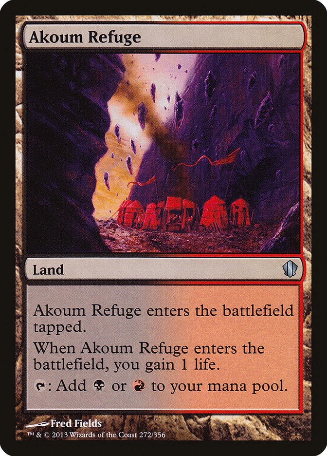 Akoum Refuge [Commander 2013] | Clutch Gaming