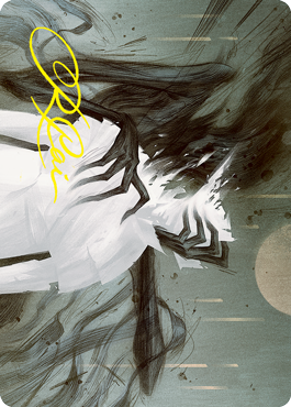 Parasitic Grasp Art Card (Gold-Stamped Signature) [Innistrad: Crimson Vow Art Series] | Clutch Gaming