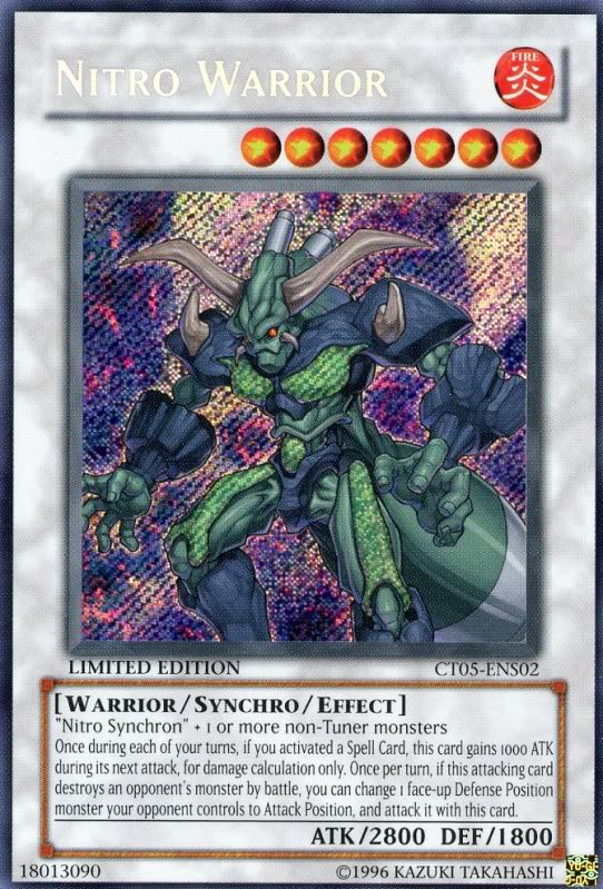 Nitro Warrior [CT05-ENS02] Secret Rare | Clutch Gaming