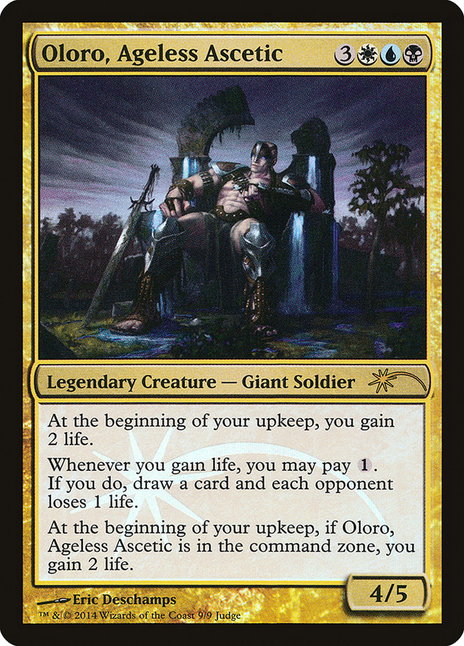 Oloro, Ageless Ascetic [Judge Gift Cards 2014] | Clutch Gaming