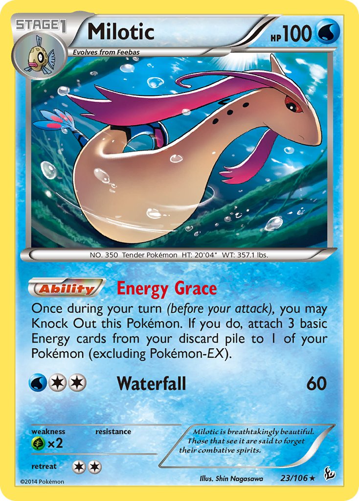 Milotic (23/106) (Theme Deck Exclusive) [XY: Flashfire] | Clutch Gaming