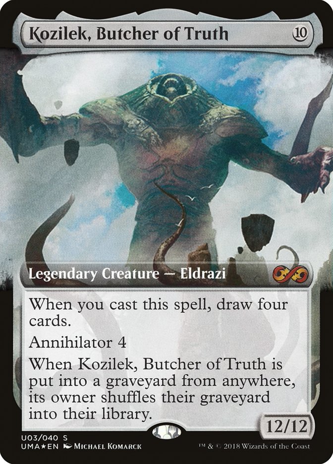 Kozilek, Butcher of Truth (Topper) [Ultimate Masters Box Topper] | Clutch Gaming