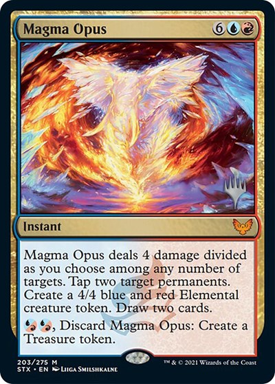 Magma Opus (Promo Pack) [Strixhaven: School of Mages Promos] | Clutch Gaming