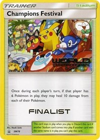 Champions Festival (SM78) (2017 Finalist) [Sun & Moon: Black Star Promos] | Clutch Gaming