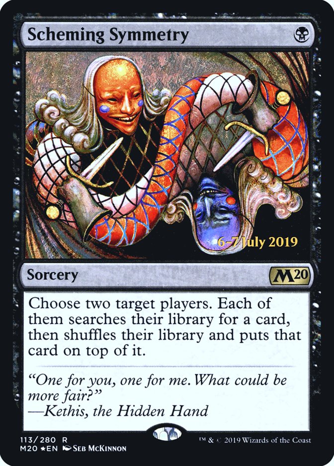 Scheming Symmetry [Core Set 2020 Prerelease Promos] | Clutch Gaming