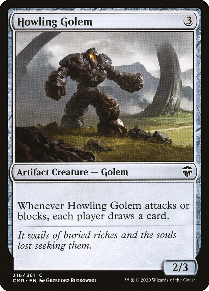 Howling Golem [Commander Legends] | Clutch Gaming