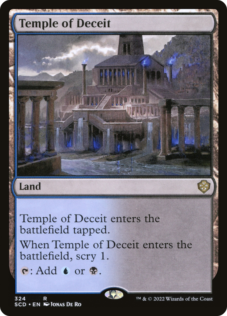 Temple of Deceit [Starter Commander Decks] | Clutch Gaming