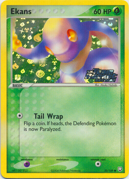 Ekans (55/109) (Stamped) [EX: Team Rocket Returns] | Clutch Gaming
