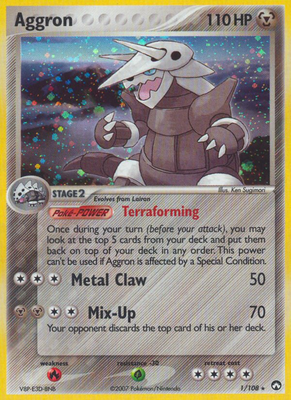 Aggron (1/108) [EX: Power Keepers] | Clutch Gaming