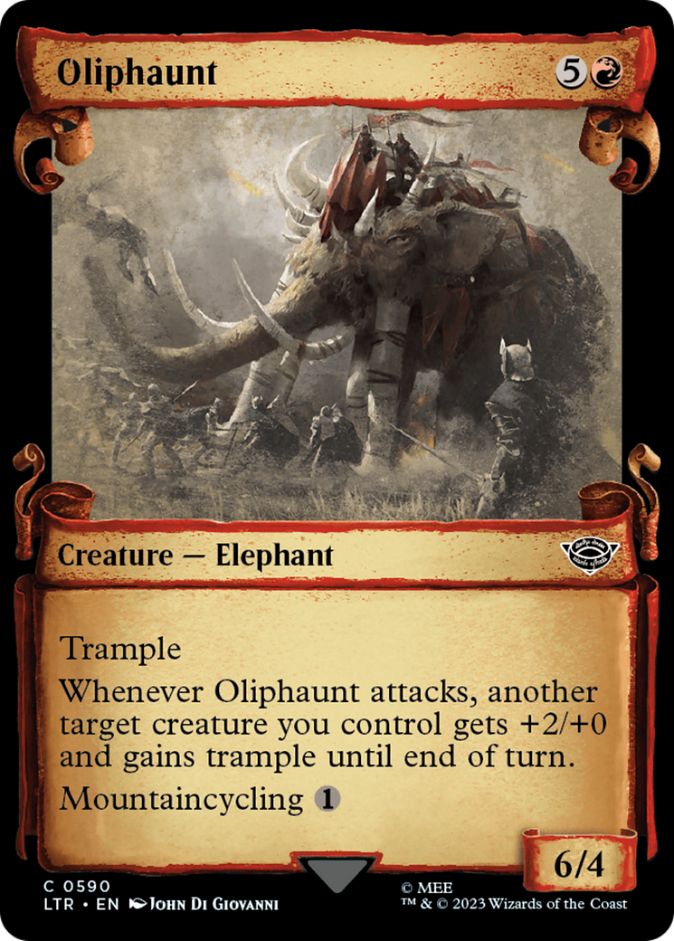 Oliphaunt [The Lord of the Rings: Tales of Middle-Earth Showcase Scrolls] | Clutch Gaming