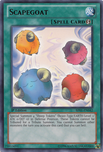Scapegoat [BP01-EN042] Rare | Clutch Gaming