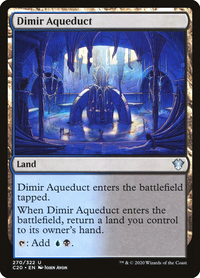 Dimir Aqueduct [Commander 2020] | Clutch Gaming