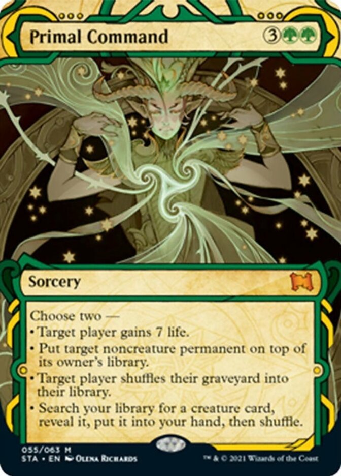 Primal Command [Strixhaven: School of Mages Mystical Archive] | Clutch Gaming